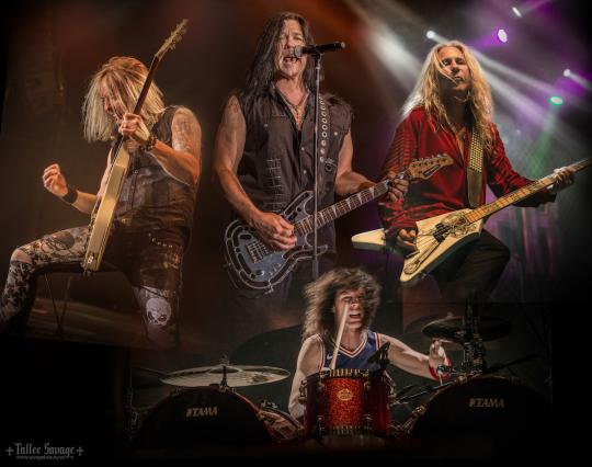 Picture of members of SLAUGHTER